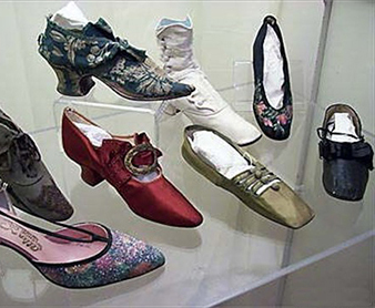 Haverhill Made or Worn Shoes Haverhill made or worn shoes from the Society's collection, circa 1760-1960.